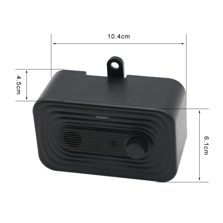 RC-311 Home Ultrasonic Pet Stop Barking Device(Black)
