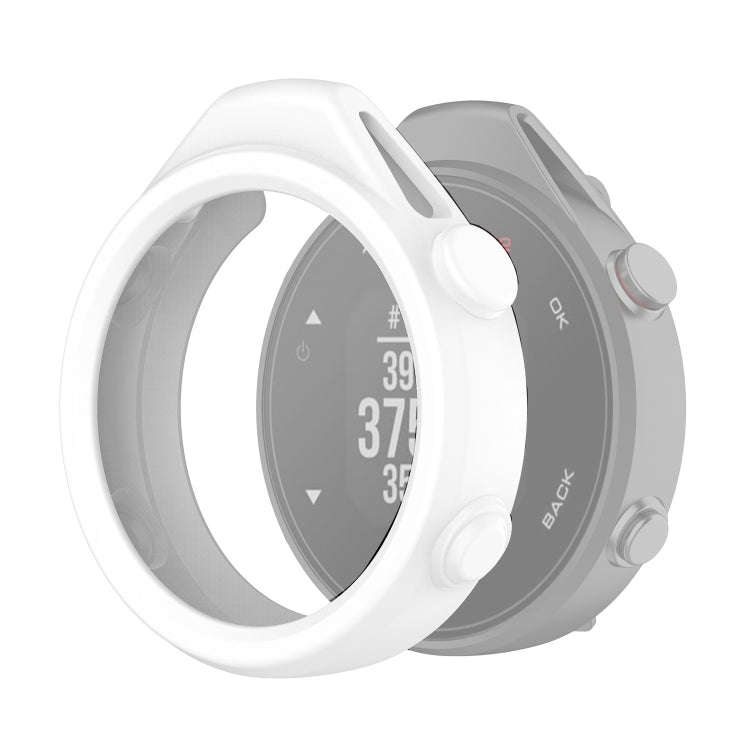 For Garmin Approach G12 Silicone Protective Case Cover(White)
