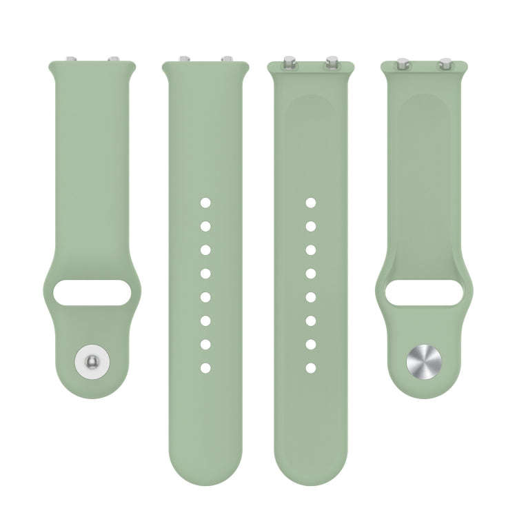 For Meizu Watch Silicone Watch Band, Size: One Size(Ice Lake Green)