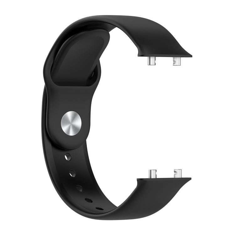 For Meizu Watch Silicone Watch Band, Size: One Size(Black)