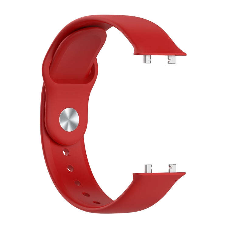For Meizu Watch Silicone Watch Band, Size: One Size(Red)