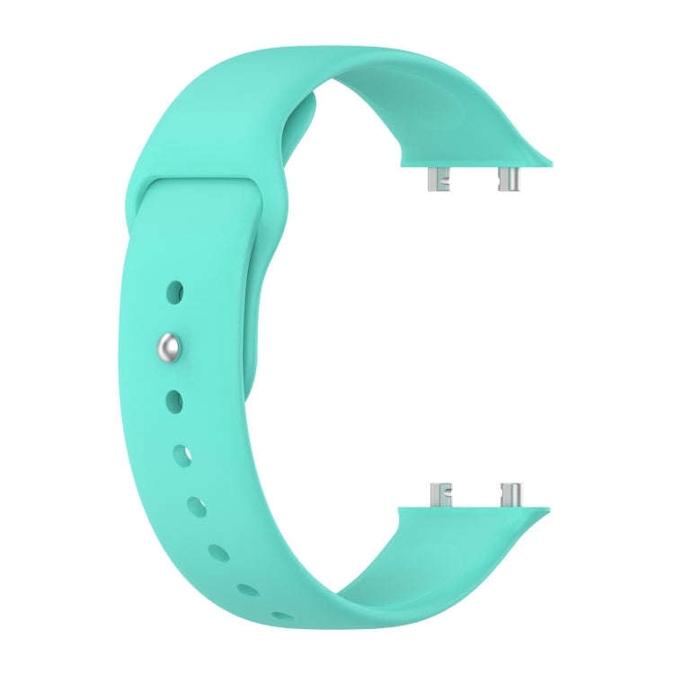 For Meizu Watch Silicone Watch Band, Size: One Size(Lake Blue)