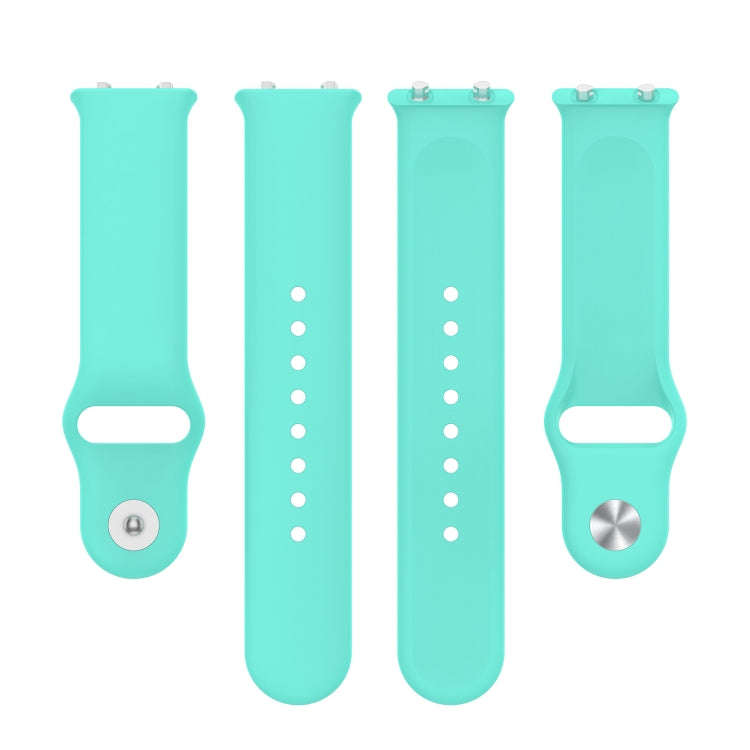 For Meizu Watch Silicone Watch Band, Size: One Size(Lake Blue)