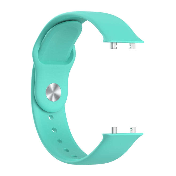 For Meizu Watch Silicone Watch Band, Size: One Size(Lake Blue)