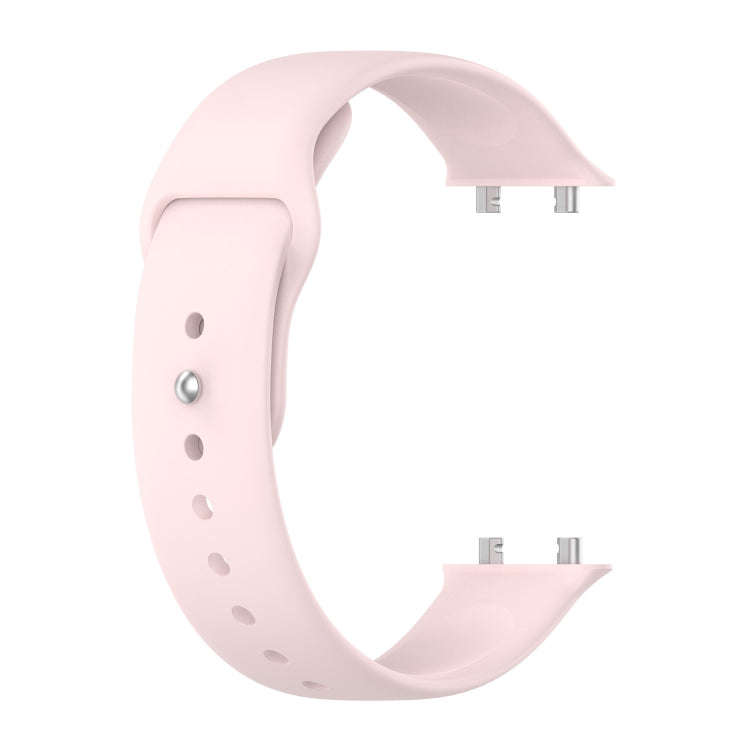For Meizu Watch Silicone Watch Band, Size: One Size(Light Pink)