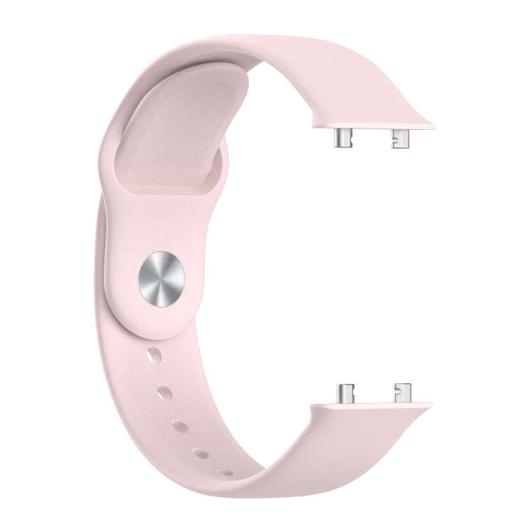 For Meizu Watch Silicone Watch Band, Size: One Size(Light Pink)