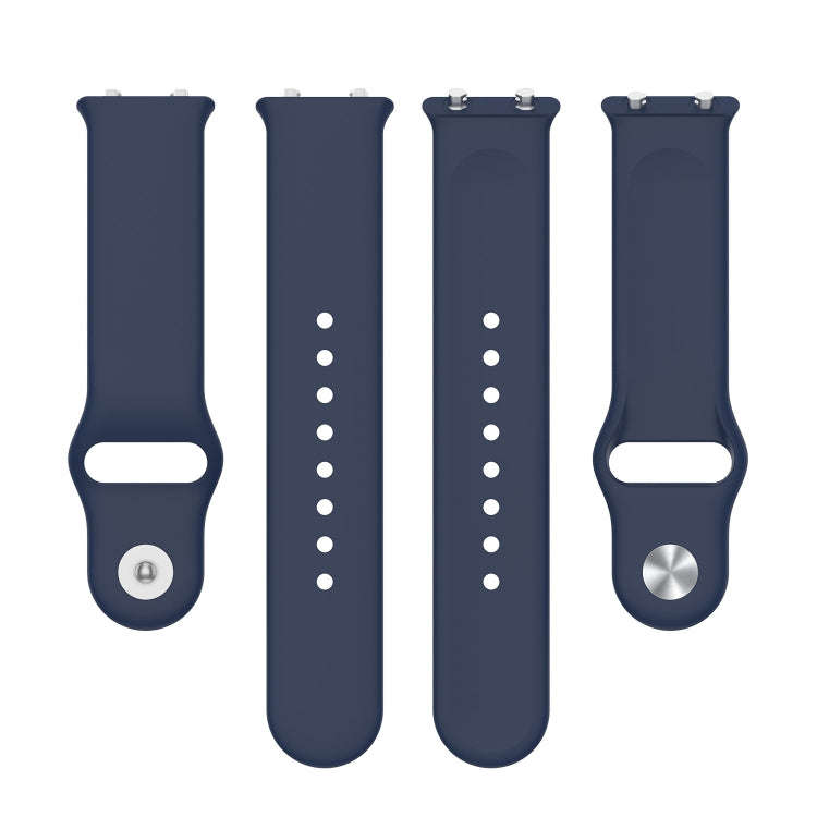 For Meizu Watch Silicone Watch Band, Size: One Size(Midnight Blue)