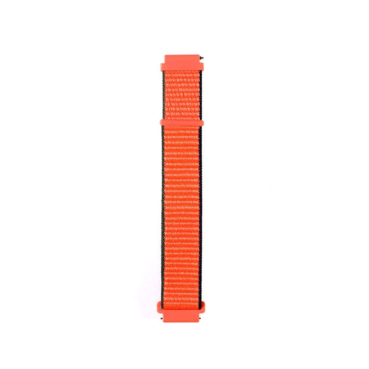 For Samsung Galaxy Watch3 41mm Nylon Loop Watch Band(Kumquat)
