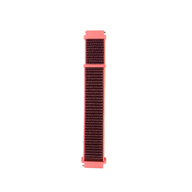 For Garmin Vivoactive 3 Nylon Loop Watch Band(Plum)