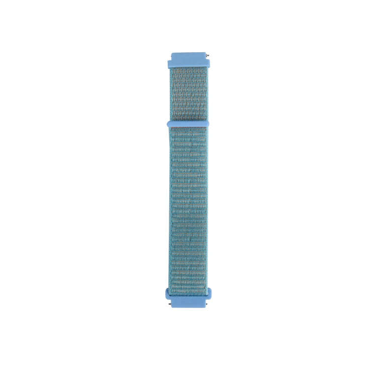 For Garmin Vivoactive 3 Nylon Loop Watch Band(Cornflower Blue)
