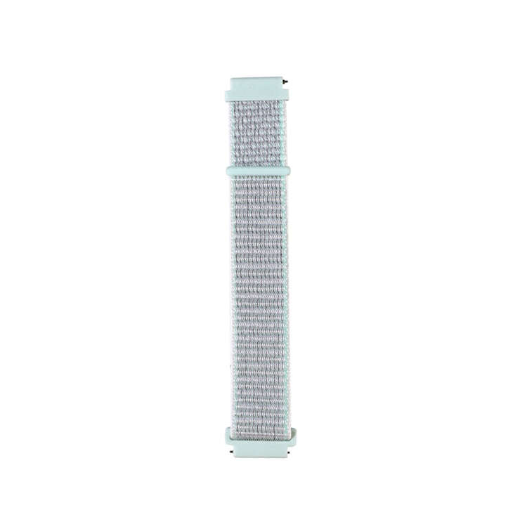 For Samsung Galaxy Watch4 Classic/Watch4 Nylon Loop Watch Band(Bright Spruce)