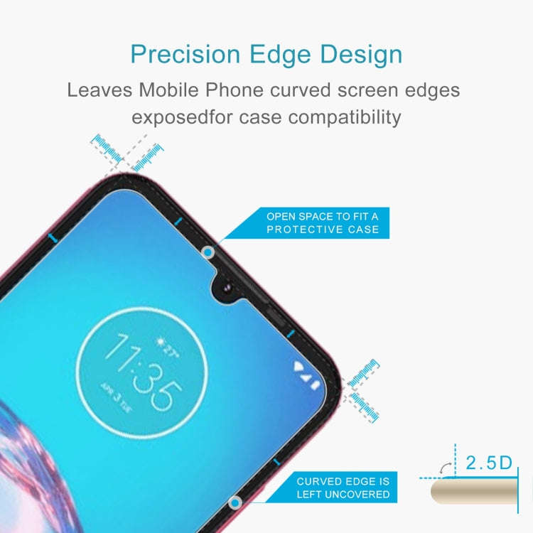 For Motorola Moto E6i 0.26mm 9H 2.5D Tempered Glass Film
