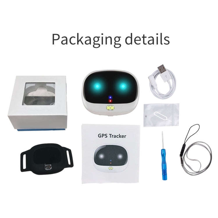 ReachFar RF-V47 IP67 Multi-function Mini GPS Pet Tracker with LED Light & Silicone Case(Gold)