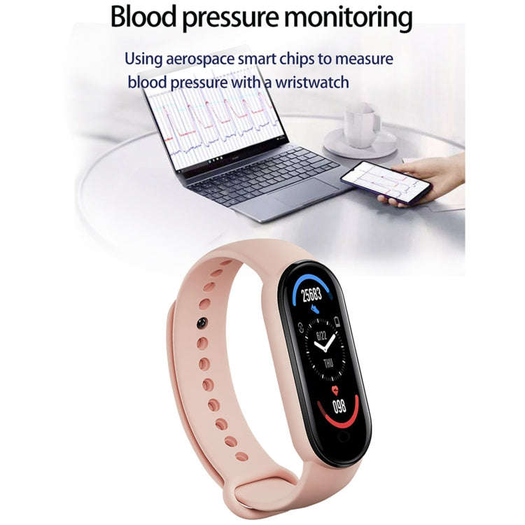 M7 Sports Smart Bracelet, Support Heart Rate Monitoring & Blood Pressure Monitoring & Sleep Monit...