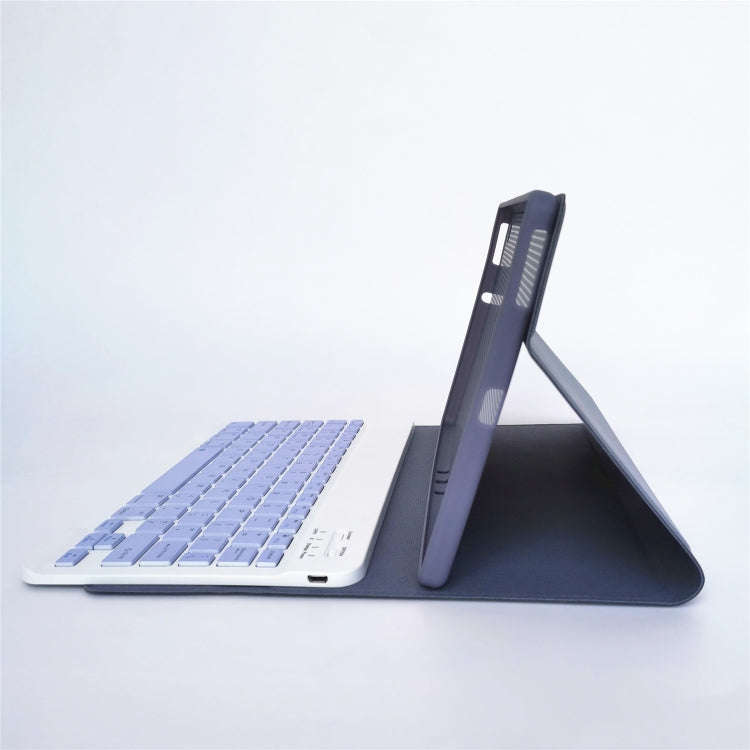 For Lenovo Smart Tab M10 HPD Plus TB-X606F 10.3 inch LX103 Solid Color Detachable Square Keycap B...