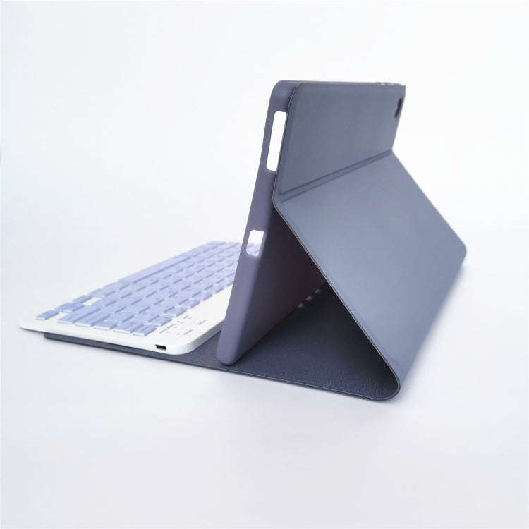 For Lenovo Smart Tab M10 HPD Plus TB-X606F 10.3 inch LX103 Solid Color Detachable Square Keycap B...