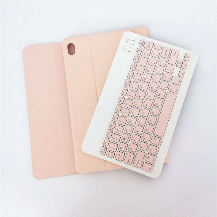 For Lenovo Pad Tab P11 11 inch TB-J606F LX110 Solid Color Detachable Square Keycap Bluetooth Keyb...