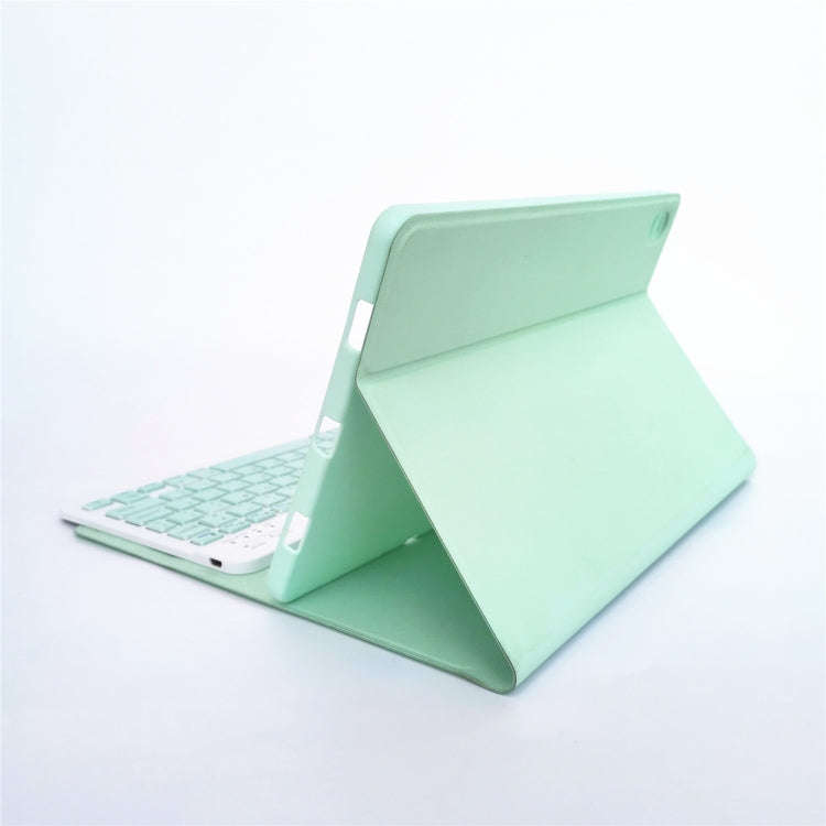 For Lenovo Pad Tab P11 11 inch TB-J606F LX110 Solid Color Detachable Square Keycap Bluetooth Keyb...