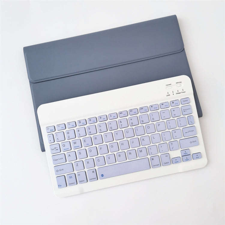 For Lenovo Pad Tab P11 11 inch TB-J606F LX110 Solid Color Detachable Square Keycap Bluetooth Keyb...