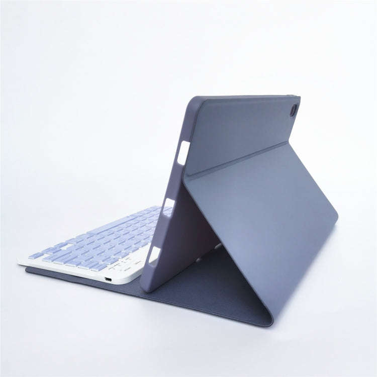 For Lenovo Pad Tab P11 11 inch TB-J606F LX110 Solid Color Detachable Square Keycap Bluetooth Keyb...
