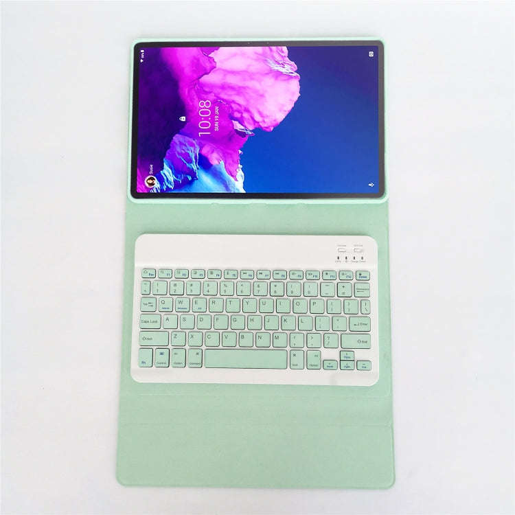 For Lenovo Pad Tab P11 Pro 11.5 inch TB-J706F LX115 Solid Color Detachable Square Keycap Bluetoot...