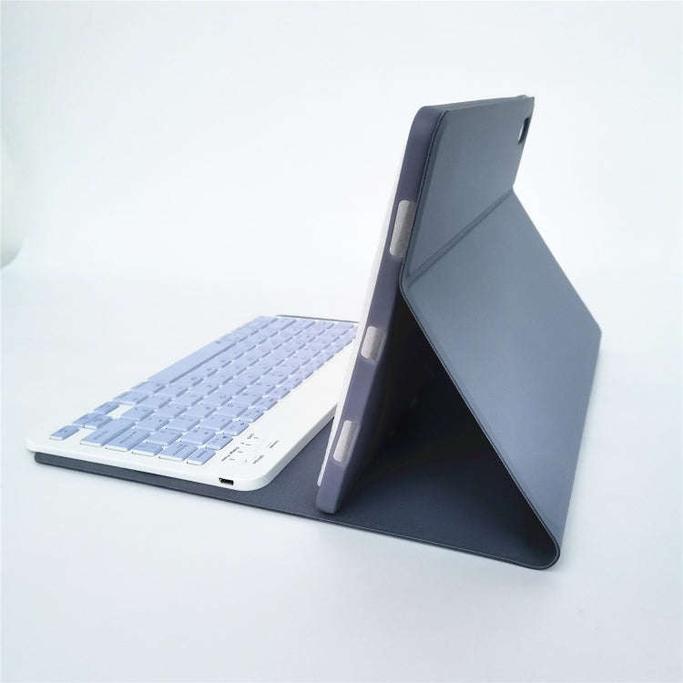 For Lenovo Pad Tab P11 Pro 11.5 inch TB-J706F LX115 Solid Color Detachable Square Keycap Bluetoot...