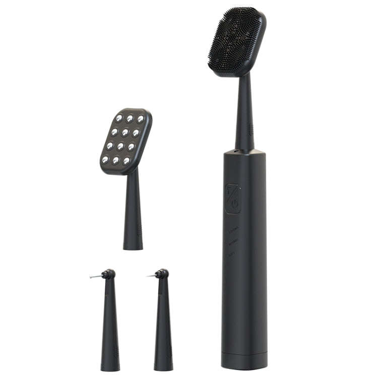 LSHOW YJK108 Multi-function Facial Cleansingand Teeth Cleaning Instrument with LED Auxiliary Ligh...