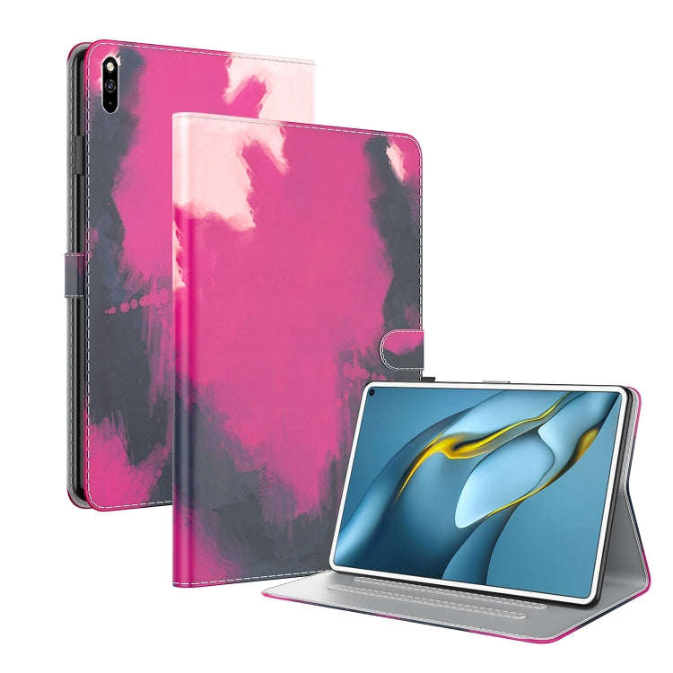 For Huawei MatePad Pro 10.8 (2021) Voltage Watercolor Pattern Skin Feel Magnetic Horizontal Flip ...