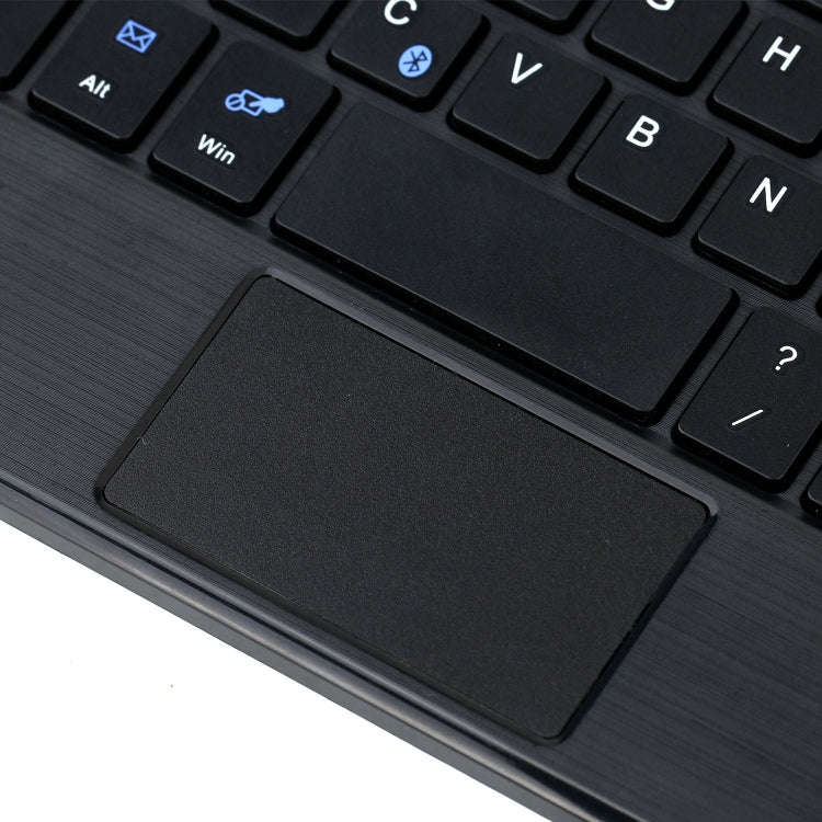 HK006C Detachable Bluetooth Keyboard Leather Tablet Case with Touchpad & Holder for iPad mini 6(B...