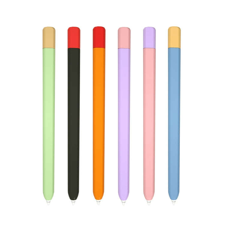 For Xiaomi Inspired Stylus Pen Contrast Color Protective Case(Black Red)