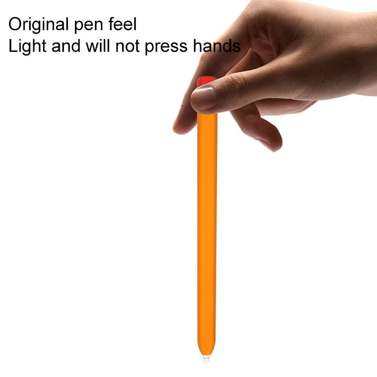 For Xiaomi Inspired Stylus Pen Contrast Color Protective Case(Black Red)