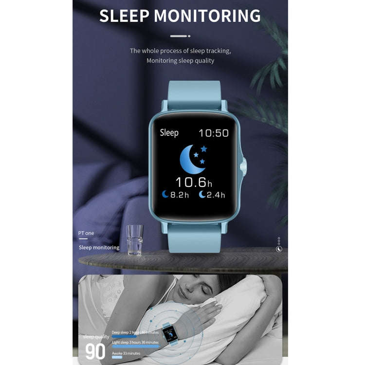 PTone 1.44 inch HD Touch Screen IP67 Waterproof Smart Watch, Support Sleep Monitoring / Heart Rat...