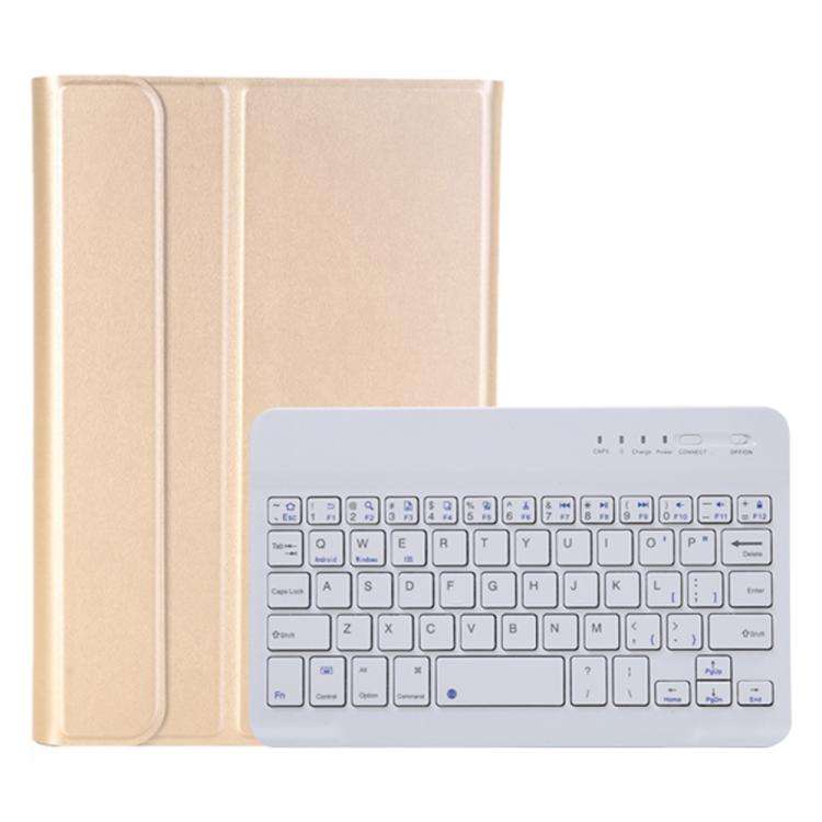 A06B Ultra-thin Detachable Bluetooth Keyboard Leather Case with Pen Slot & Holder for iPad mini 6...