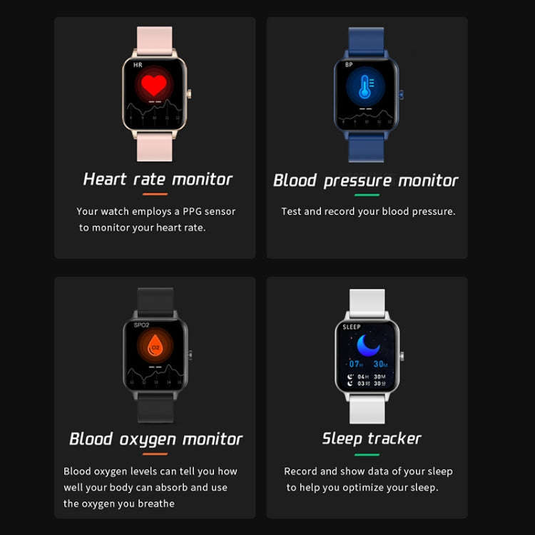 MX7 1.69 inch IPS Touch Screen IP68 Waterproof Smart Watch, Support Sleep Monitoring / Heart Rate...