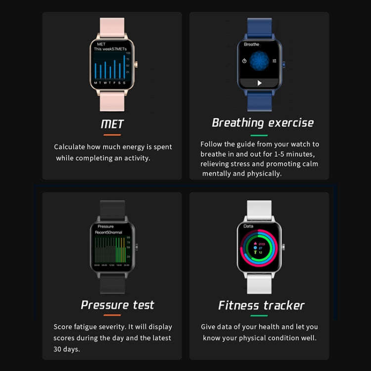 MX7 1.69 inch IPS Touch Screen IP68 Waterproof Smart Watch, Support Sleep Monitoring / Heart Rate...