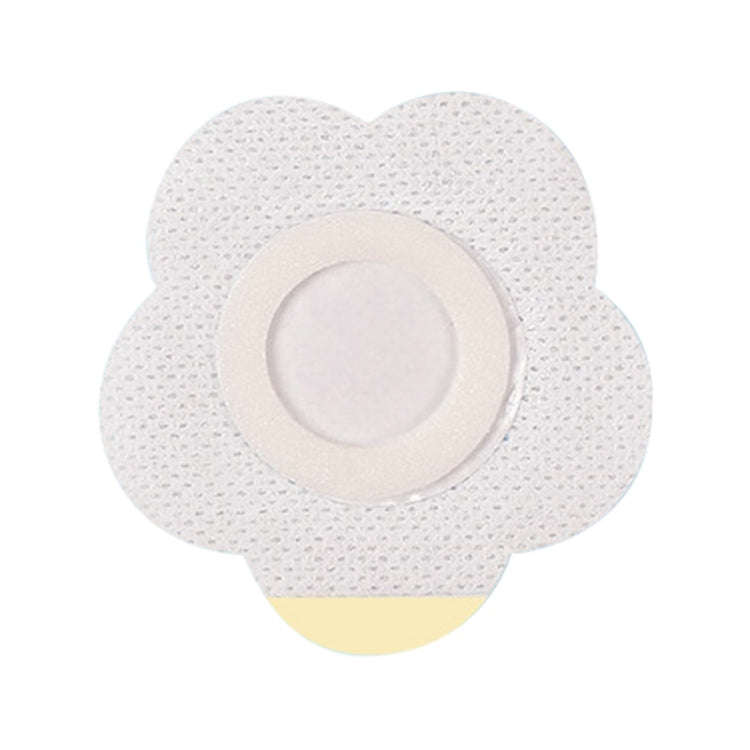 50pcs 043 Non-woven Stickers Wound Anti-seepage Three-volt Medicinal Patch, Size:6x6x2cm (Plum Sh...