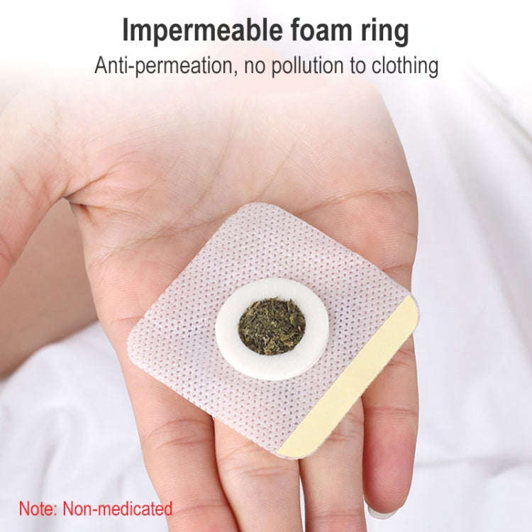 50pcs 043 Non-woven Stickers Wound Anti-seepage Three-volt Medicinal Patch, Size:6x6x2cm (Plum Sh...