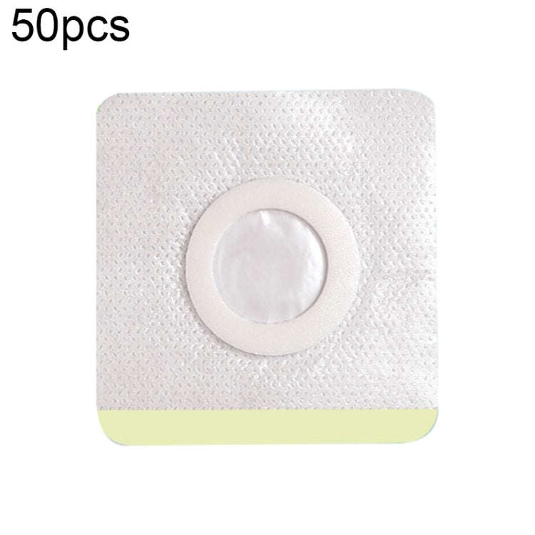50pcs 043 Non-woven Stickers Wound Anti-seepage Three-volt Medicinal Patch, Size:6x6x2cm (Square)