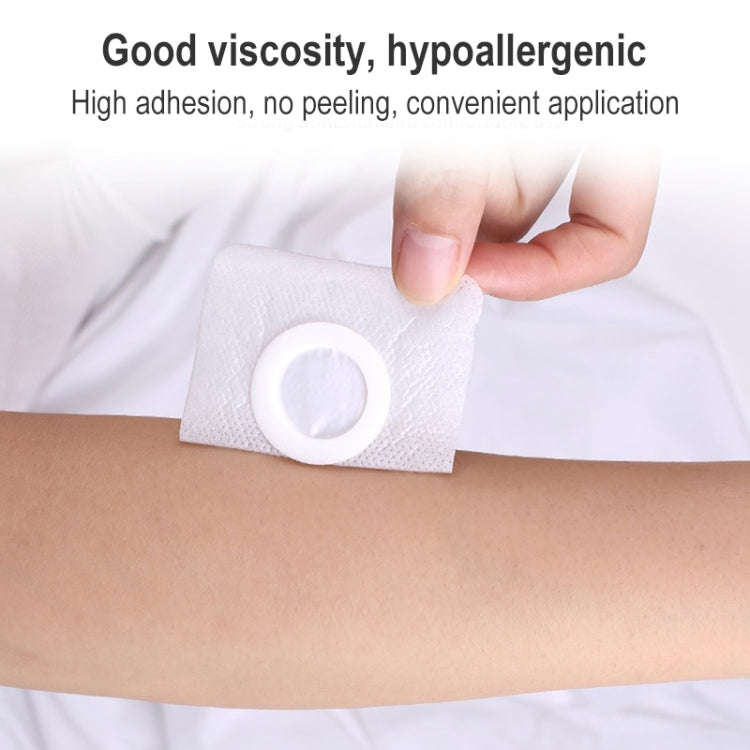 50pcs 043 Non-woven Stickers Wound Anti-seepage Three-volt Medicinal Patch, Size:6x6x2cm (Square)