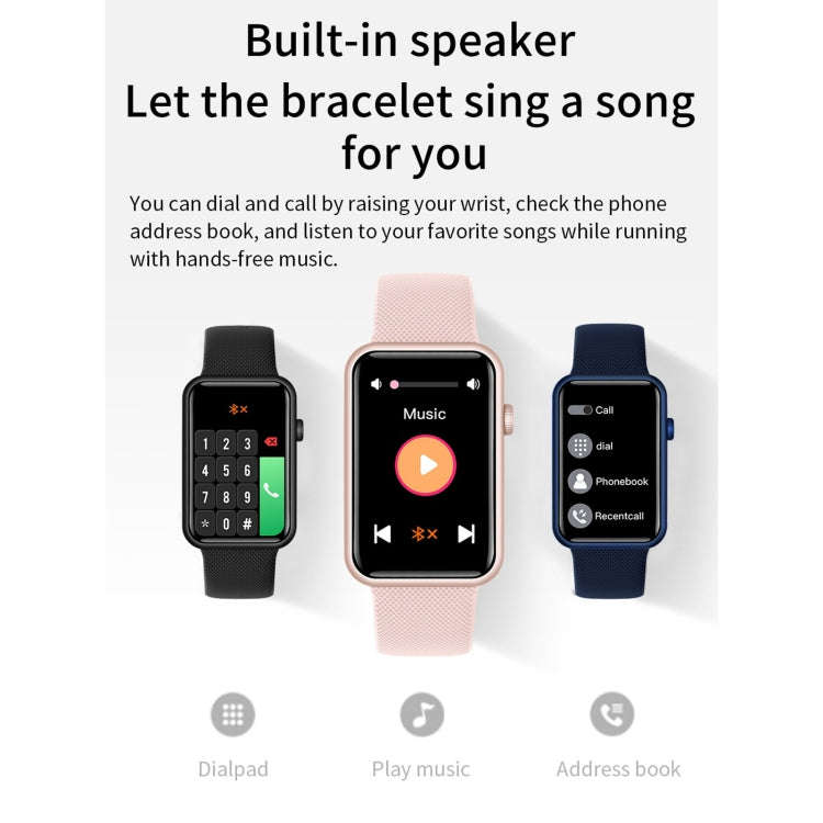 HT5 1.57 inch IPS Touch Screen IP68 Waterproof Smart Watch, Support Sleep Monitoring / Heart Rate...