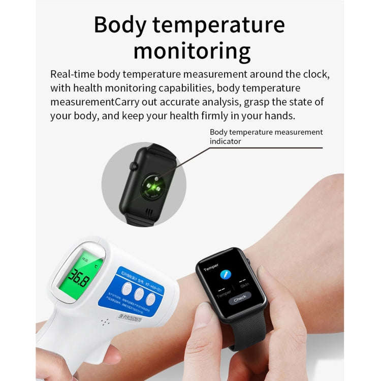 HT5 1.57 inch IPS Touch Screen IP68 Waterproof Smart Watch, Support Sleep Monitoring / Heart Rate...