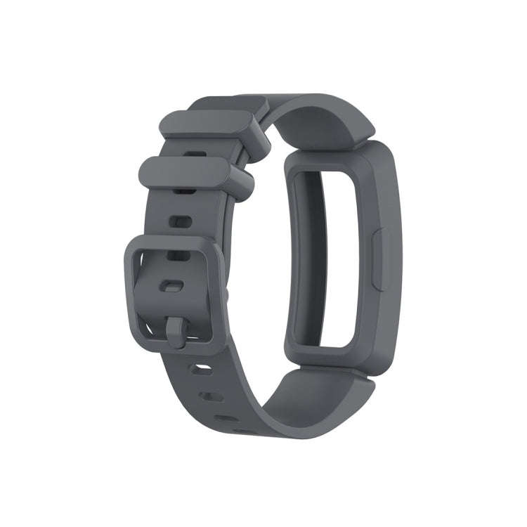 For Fitbit Inspire HR / Ace 2 Silicone Smart Watch  Watch Band(Grey)