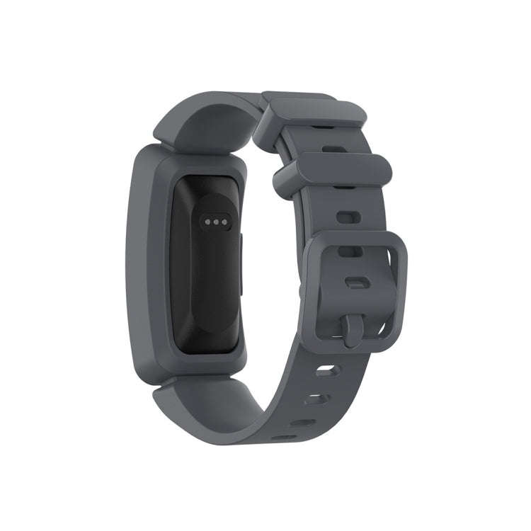 For Fitbit Inspire HR / Ace 2 Silicone Smart Watch  Watch Band(Grey)