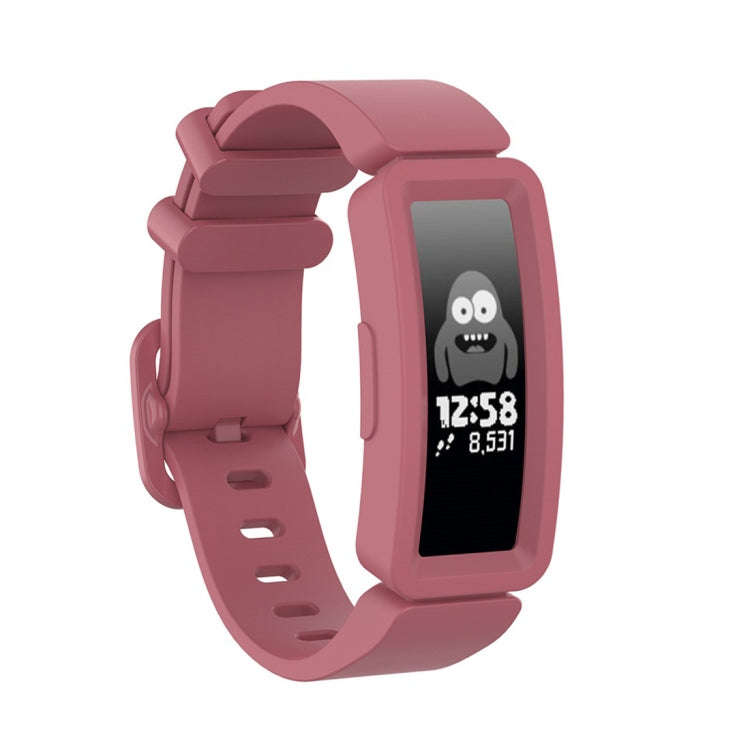 For Fitbit Inspire HR / Ace 2 Silicone Smart Watch  Watch Band(Red)