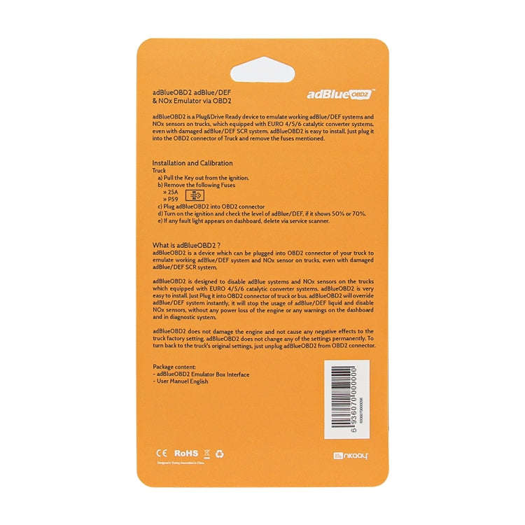 Adblue OBD2 Emulator for Renault Trucks