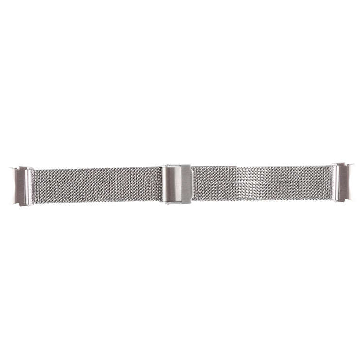 For Samsung Galaxy Watch4 40mm/44mm Double Insurance Buckle Milanese Watch Band(Silver)