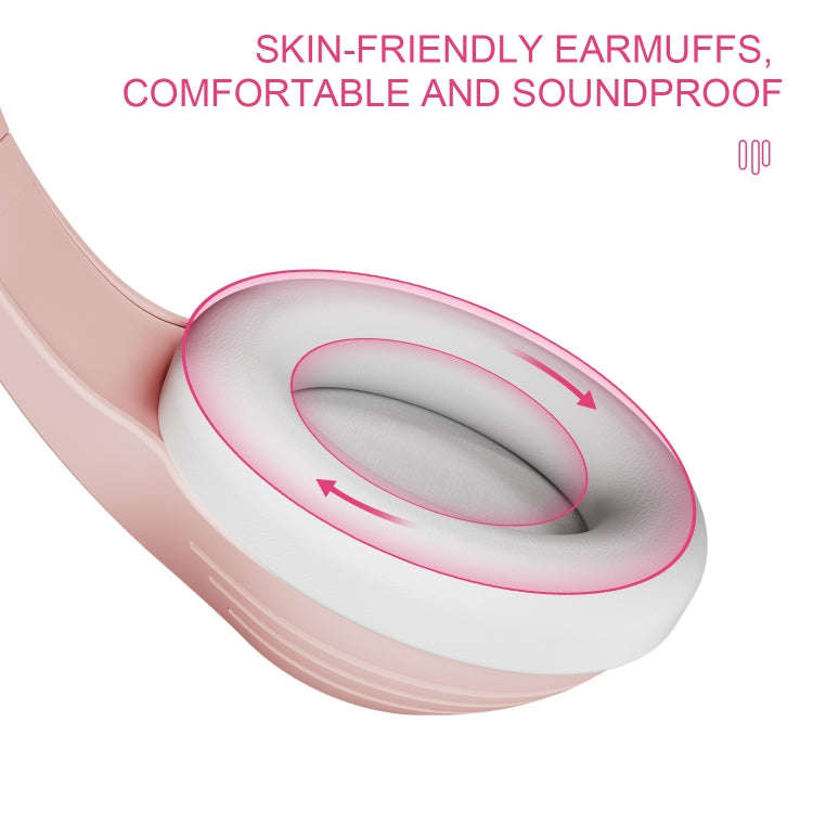 SADES A9 3.5mm Port Adjustable Gaming Headset with Microphone(Rose Gold)