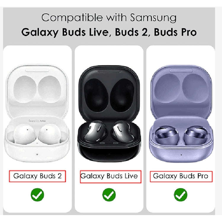 For Samsung Galaxy Buds Live / Buds 2 / Buds Pro / Buds 2 Pro Thunder Battlegear Anti-fall Earpho...
