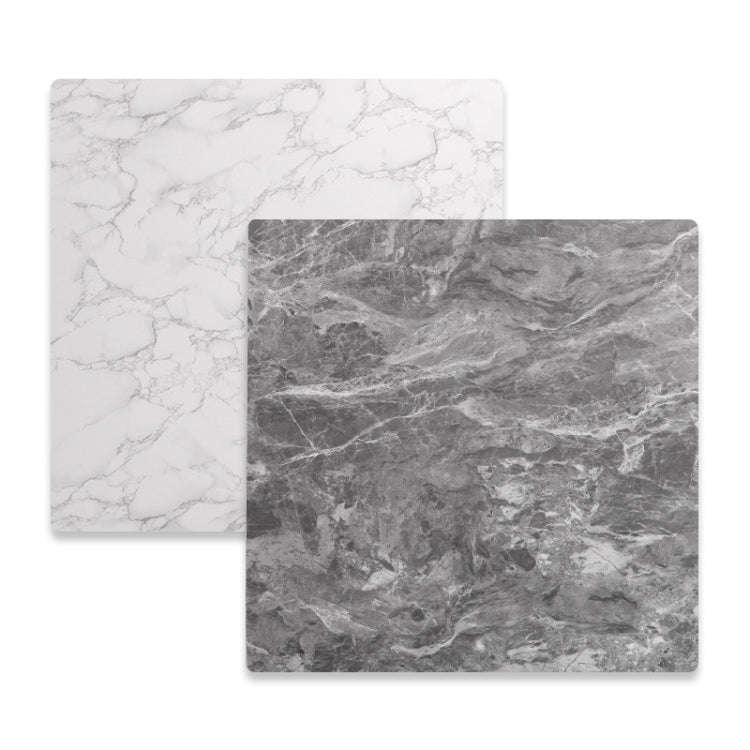 60 x 60cm Double Sides Retro PVC Photography Backdrops Board(Marbling)