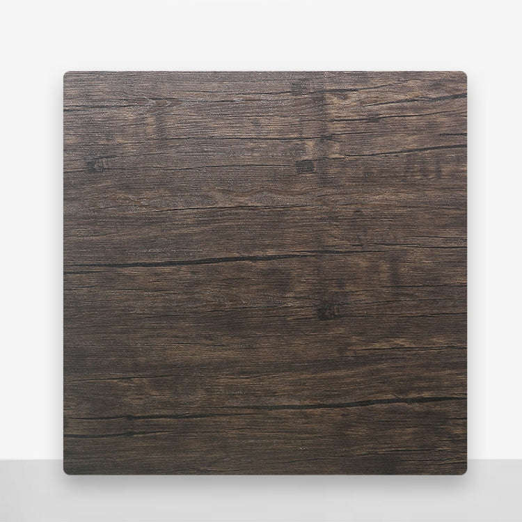 60 x 60cm Single Side Retro PVC Photography Backdrops Board(Dark Wood Grain)